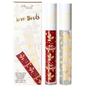 Pretty Vulgar Love Birds Matte Liquid Lipstick & Gloss Duo